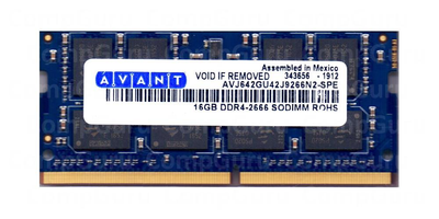 Оперативная память для ноутбука Avant DDR4 16GB 2666MHz SO-DIMM PC4-2666V (AVJ642GU42J9266N2-SPE)