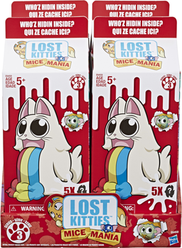 Wielopak zestawów do gry Hasbro Lost Kitties Mouse Mania (E6459)