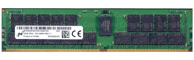 Серверная оперативная память Micron DDR4 32GB 2666MHz RDIMM 2Rx4 PC4-2666V (MTA36ASF4G72PZ-2G6D1RG)