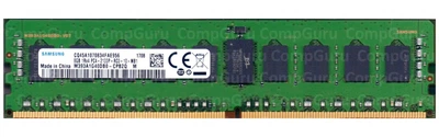 Серверная оперативная память Samsung DDR4 8GB 2133MHz RDIMM 1Rx4 PC4-2133P (M393A1G40DB0-CPB2Q)