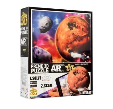 Пазли 3D Prime космос, планета, доповнена реальність 150 деталей