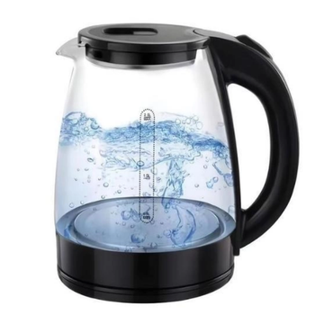Стеклянный Электрический чайник RAF R.7840 2 л Чёрный