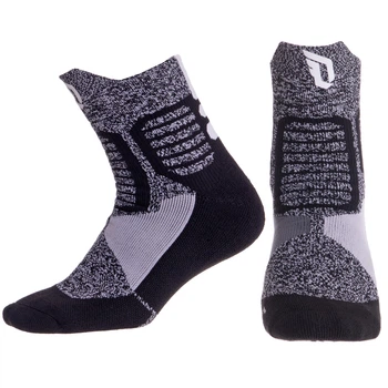 Носки спортивные баскетбольные ALL STAR DML7502 (DML7502_Серый-черный)