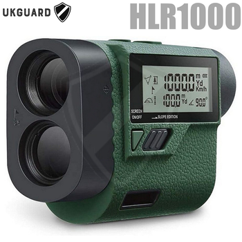 Лазерний оптичний далекомір Huepar HLR1000 (1000 м) для полювання, вимірювання довжини ландшафту і швидкості