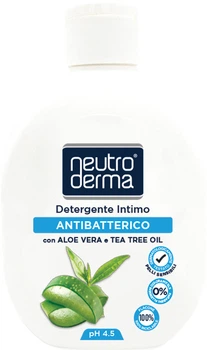 Гель для інтимної гігієни Neutro Derma з алое вера та олією чайного дерева 400 мл (8033993194236)