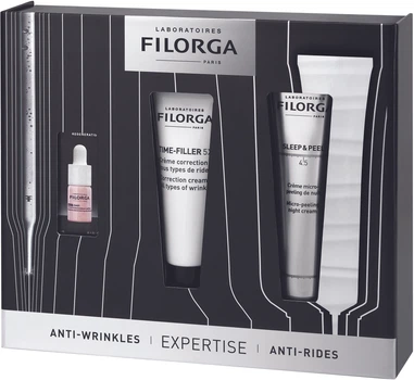 Zestaw Filorga Expertise Serum do twarzy 3 ml + Krem przeciw zmarszczkowy 30 ml + Krem do twarzy 40 ml (3540550015644)