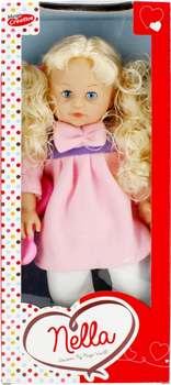 Lalka bobas Mega Creative Nella Blonde in a Pink Outfit z akcesoriami 40 cm (5902643682887)