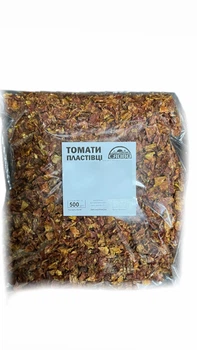Томати пластівці 9мм 500г Сяйво