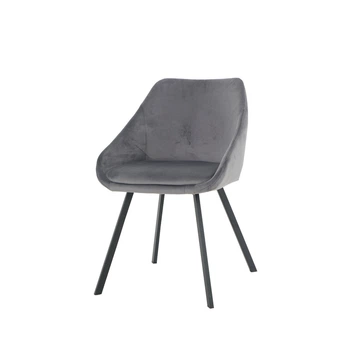 Стул кухонный Intarsio PEPIO 51×58×76 см Серый