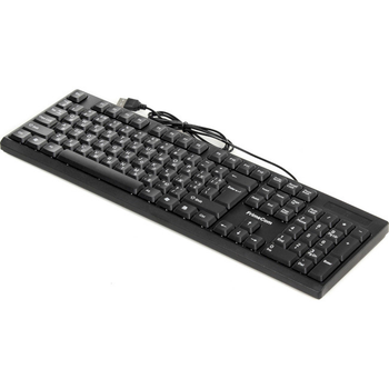Клавіатура FrimeCom K12 Ukr Black