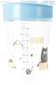 Кружка-непроливайка Nuk Magic Cup Limited Edition Блакитна 230 мл (4008600440024)