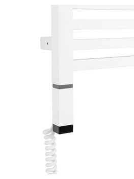 Тен для полотенцесушителя Terma ONE 30x30 с регулятором, 200 Вт, цвет Soft 9016 (кабель в розетку)