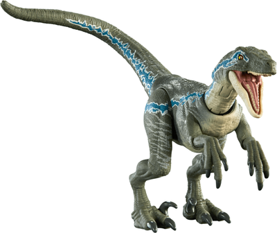 Фігурка динозавра Світ Юрського періоду Hammond Collection Velociraptor Blue (HTV62)