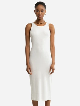 Sukienka na ramiączkach damska letnia Big Star Maxinassara M Biała (5900714716141)