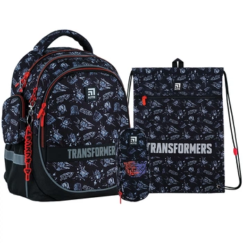 Шкільний набір Kite Transformers SET_TF24-700M (рюкзак, пенал, сумка)
