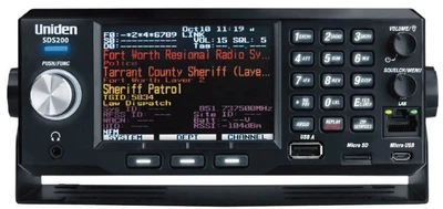 Скануючий приймач радіосканер Uniden SDS-200-E 25-1300 МГц