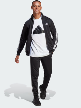 Dres męski Adidas 3Stripes Tricot Track Suit IC6747 S-Short Czarny (4065432655729)