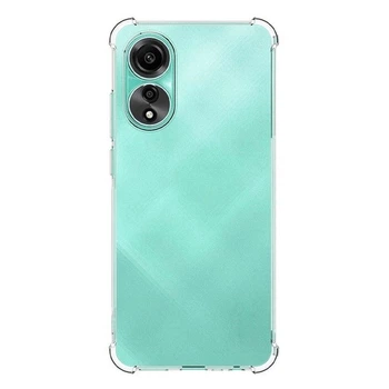Чохол Fiji Proof для Oppo A78 (CPH2565) прозорий бампер із посиленими бортами Transparent