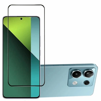 Защитное стекло Fiji Premium для Xiaomi Redmi Note 13 Pro 5G полная проклейка Anti-Static черный