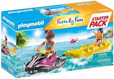 Конструктор Playmobil Starter Pack Водний транспорт з човном-бананом (4008789709066)