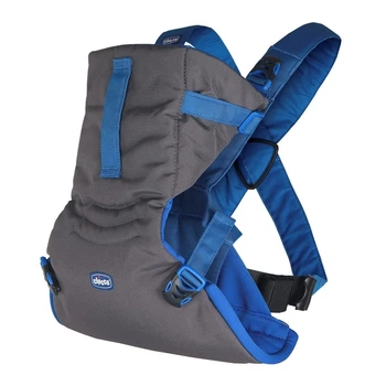 Нагрудная кенгуру-переноска Chicco Easy Fit для новорожденных. Cиний