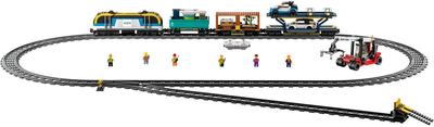 Zestaw klocków Lego City Pociąg towarowy 1153 elementy (60336)