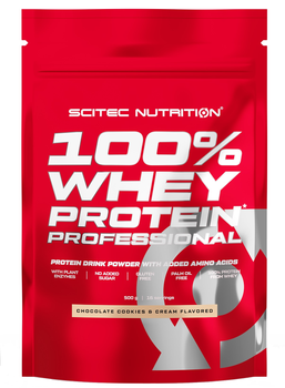 Białko Scitec Nutrition Whey Protein Professional 500g Chocolate cookies and cream (5999100021884)
