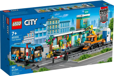 Конструктор Lego City Залізнична станція 907 деталей (60335)