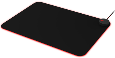 Podkładka gamingowa AOC AGON AMM700 RGB Mouse Pad M Black (AMM700DR0R)