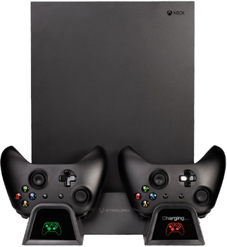 Multifunkcyjna stacja SteelDigi Green Mochican do konsoli Xbox ONE/ONE S/ONE X (5904204922173)
