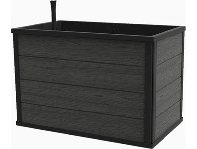 Грядка для растений квадратная Keter Maple Mobile Urban Garden Bed (17210887) Антрацит