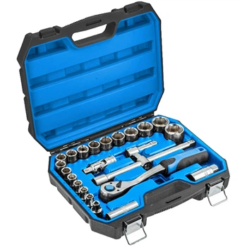 Набор инструмента Hoegert Cr-V 1/2" 24 ед. 6PT (HT1R410)