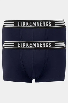 Темно-сині чоловічі боксери 2 шт. Bikkembergs 6031 XL