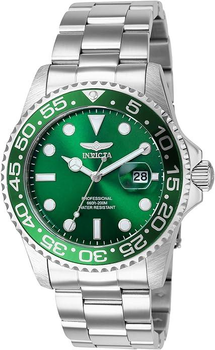 Классические мужские часы Invicta 36546 Pro Diver, часы с зеленым корпусом, инвикта