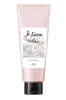 Ночная маска маска с шёлком Kose Je l'aime Relax Midniht Repair Hair Mask для непослушных волос, 230 г