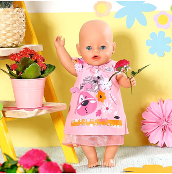 Сукня Zapf Baby Born з цуценям собаки 43 см (4001167833612)