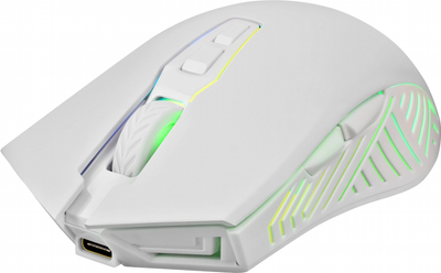 Mysz gamingowa bezprzewodowa Defender PANDORA GM-502 Wireless White (4745090822717)