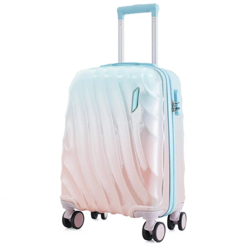Валіза мала 20 дюймів (S) Semi Line T5649-1 50 л Blue/Pink Cream Gradient