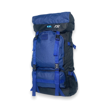 Рюкзак тактичний T07 одне відділення фронтальні кишені, бокові кишені 80л, розмір75*40*20 см синій