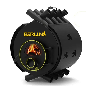 Булер'ян «Berlin» classic «02» з термостійким склом «SCHOTT ROBAX» та захисний кожух