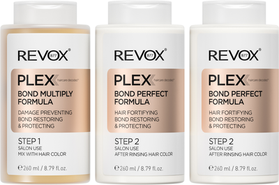 Набір для відновлення волосся Revox B77 Plex Professional Set 3x260 мл (5060565105966)