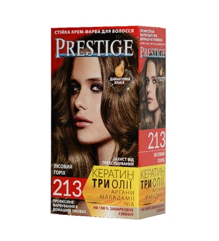 Краска для волосся №213 Лісовий горіх vip's PRESTIGE