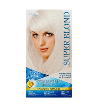 Освітлювач Acme Color для волосся Super Blond 9640