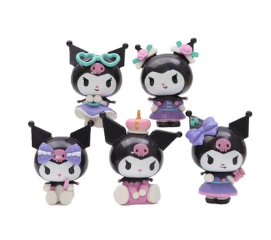Набір фігурок The Coop Sanrio Hello Kitty Kuromi My Melody Cinnamoroll 5 шт 9-10 см