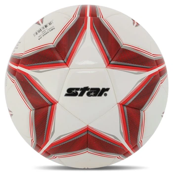 Мяч футбольный STAR GIANT SPECIAL SB5395C №5 PU Белый-красный