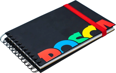 Скетчбук Posca A5 BlackBook 48 аркушів (3296280047492)