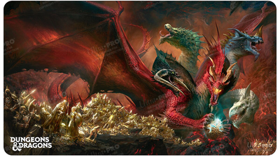 Ігровий килимок Ultra Pro Dungeons & Dragons Tyranny of Dragons 60x34 см (0074427194130)