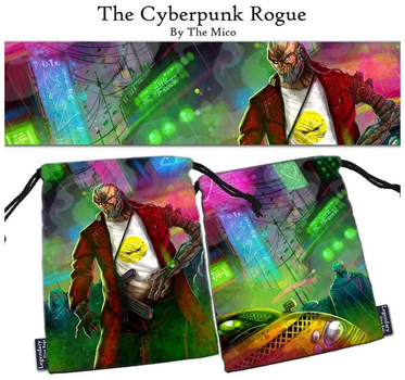 Sakiewka na kości Drawlab Entertainment The Cyberpunk Rogue (0781159522222)