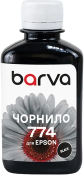 Чернила Barva для Epson 774 BK 180 г пигментные Black (M100-407) (I-BAR-E-M100-180-BSP)