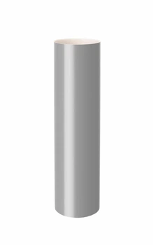 Труба водосточная RainWay 100x3000 мм Серая, RAL 7040